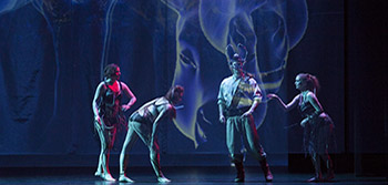 On stage performance