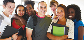 Group of students